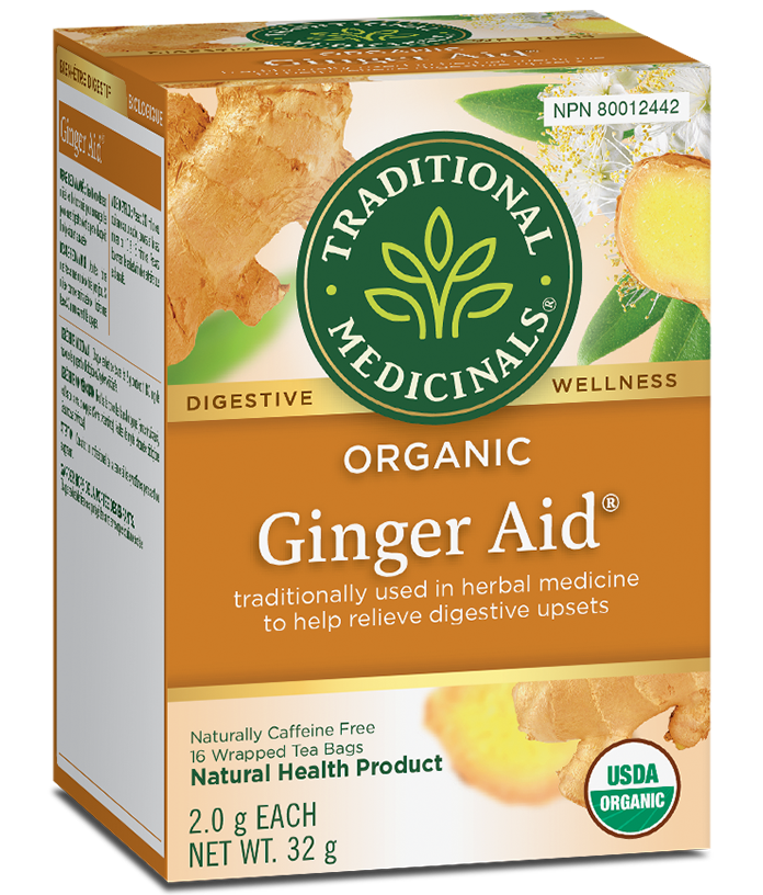 Traditional Medicinals Organic Ginger Aid Tea