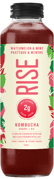 Rise Watermelon & Mint Kombucha