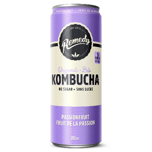 Remedy Kombucha Organic Passionfruit Komucha