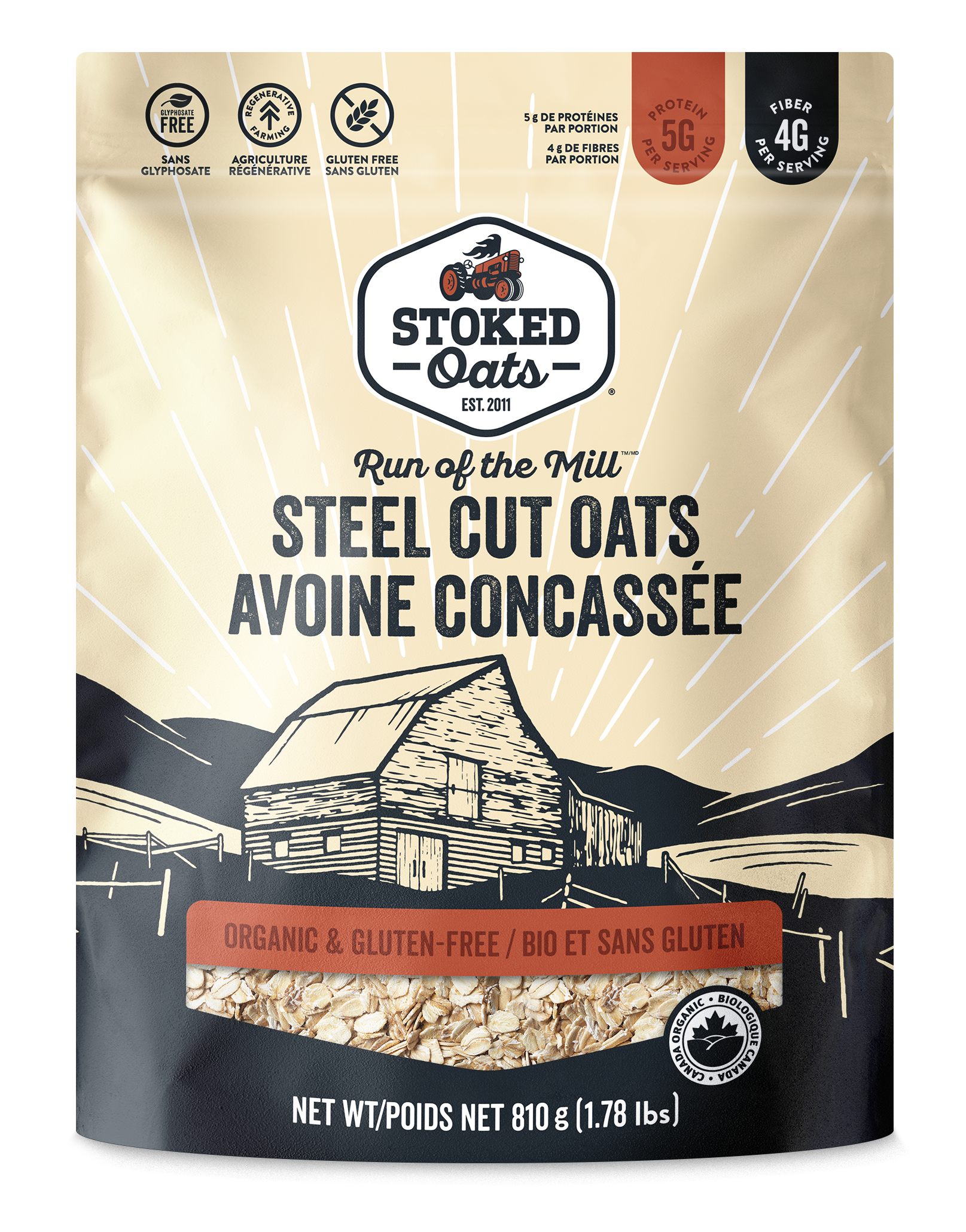 Org G/F Run Of The Mill Steel Cut Oats
