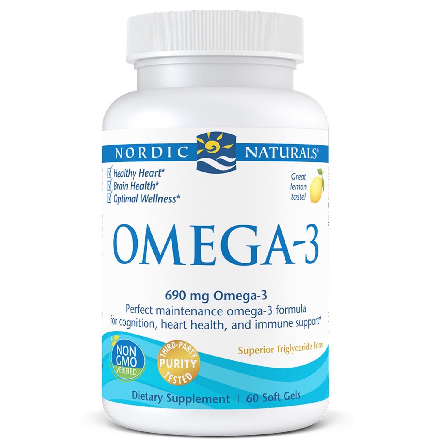 Nordic Naturals Lemon Omega-3