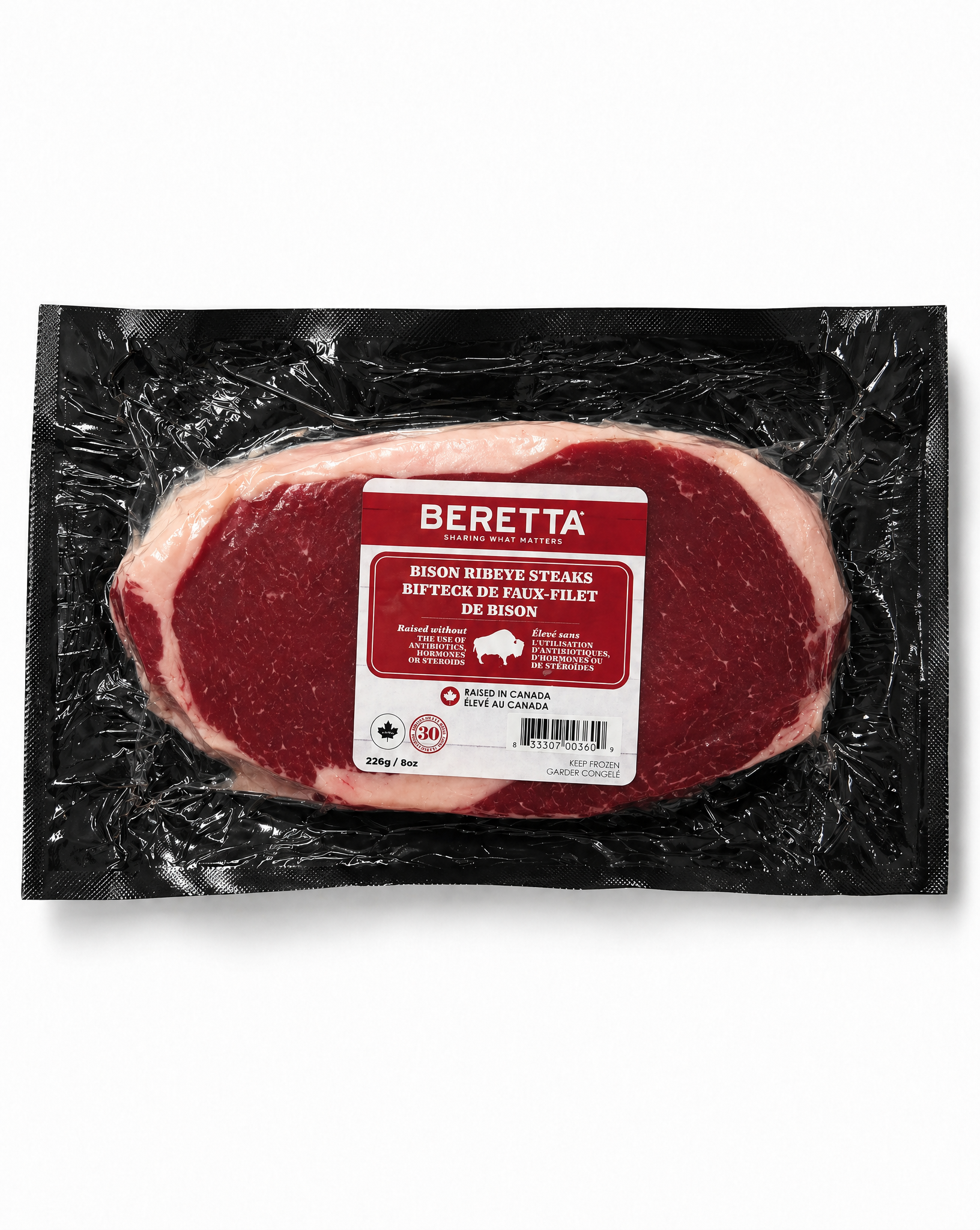 Beretta RWA Bison Ribeye Steak