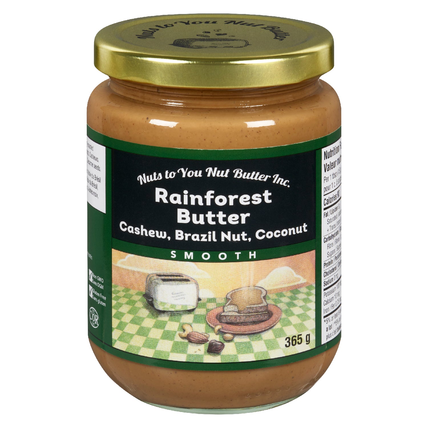 Nuts To You Smooth Rainforest Butter