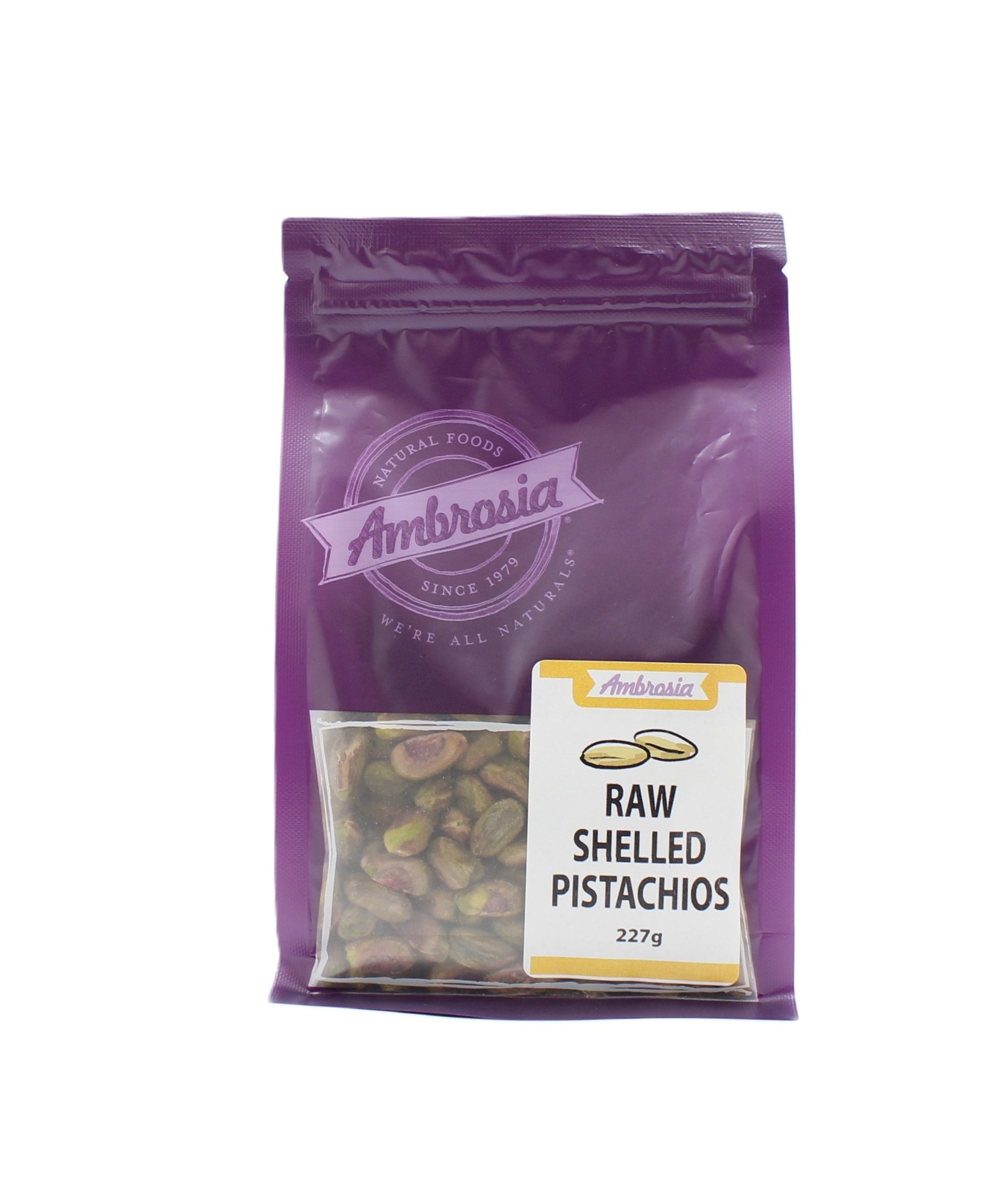 Ambrosia Raw Shelled Pistachios