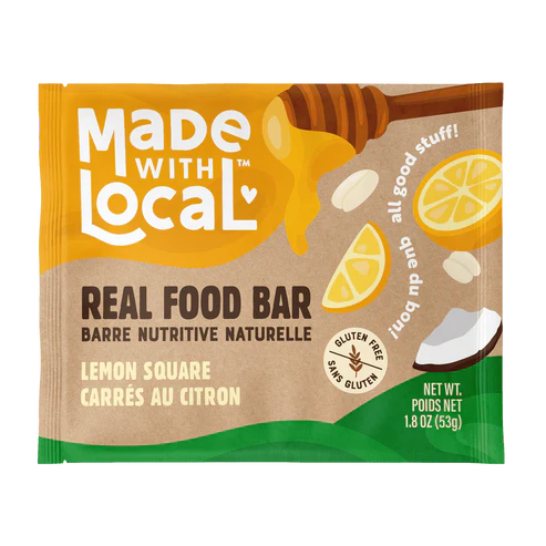 Made with Local Lemon Square Bar