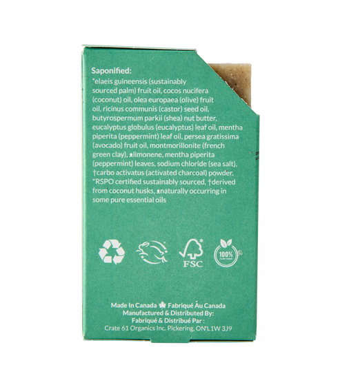Crate 61 Organics Eucamint Soap