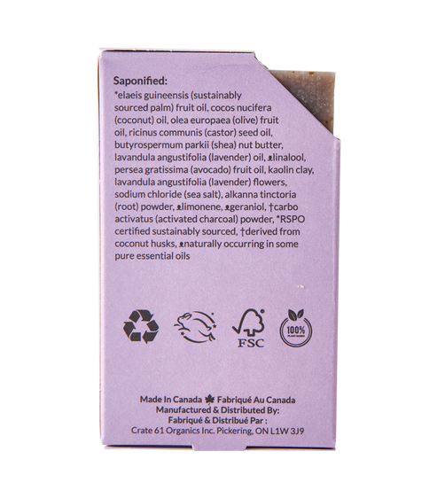 Crate 61 Organics Lavender Soap Bar