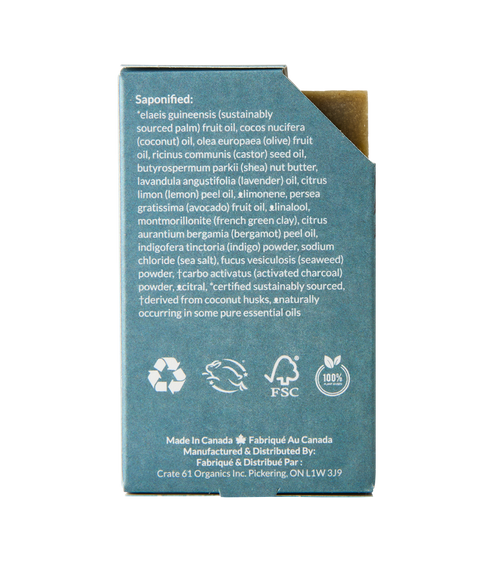 Crate 61 Organics Seaweed & Sea Salt Soap