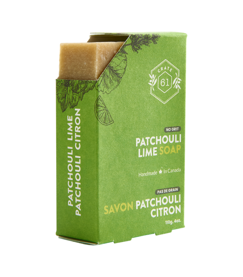 Crate 61 Organics Patchouli Lime Soap