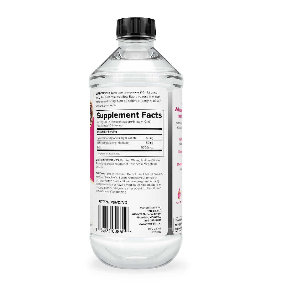 Hyalogic Hyaluronic Acid Advanced Formula - Hair, Skin & Nails