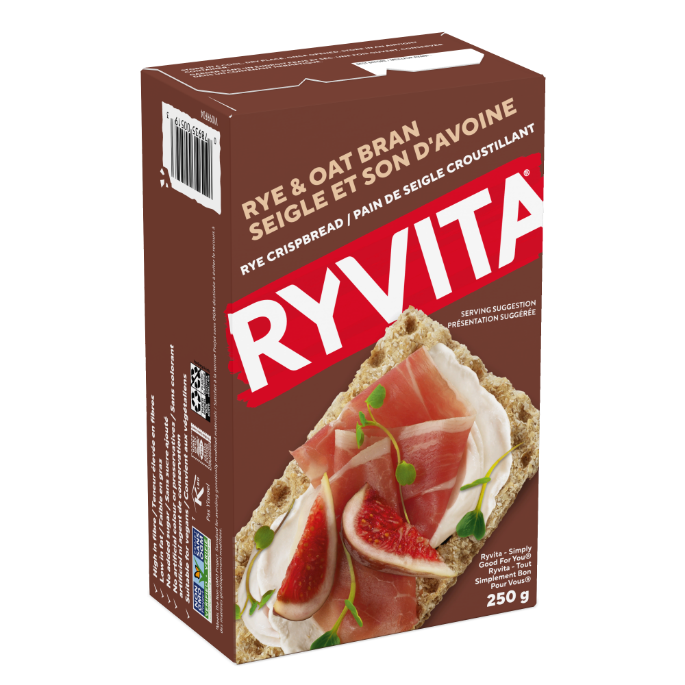 Ryvita Rye & Oat Bran Crispbread