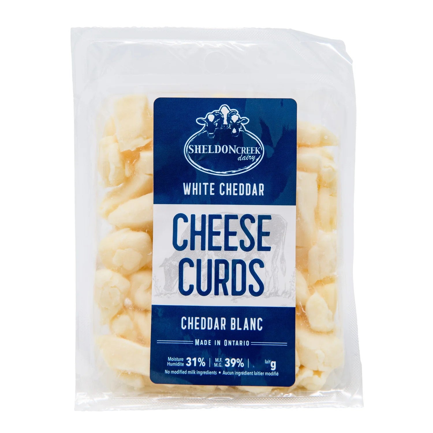Sheldon Creek Dairy White Cheddar Cheese Curds