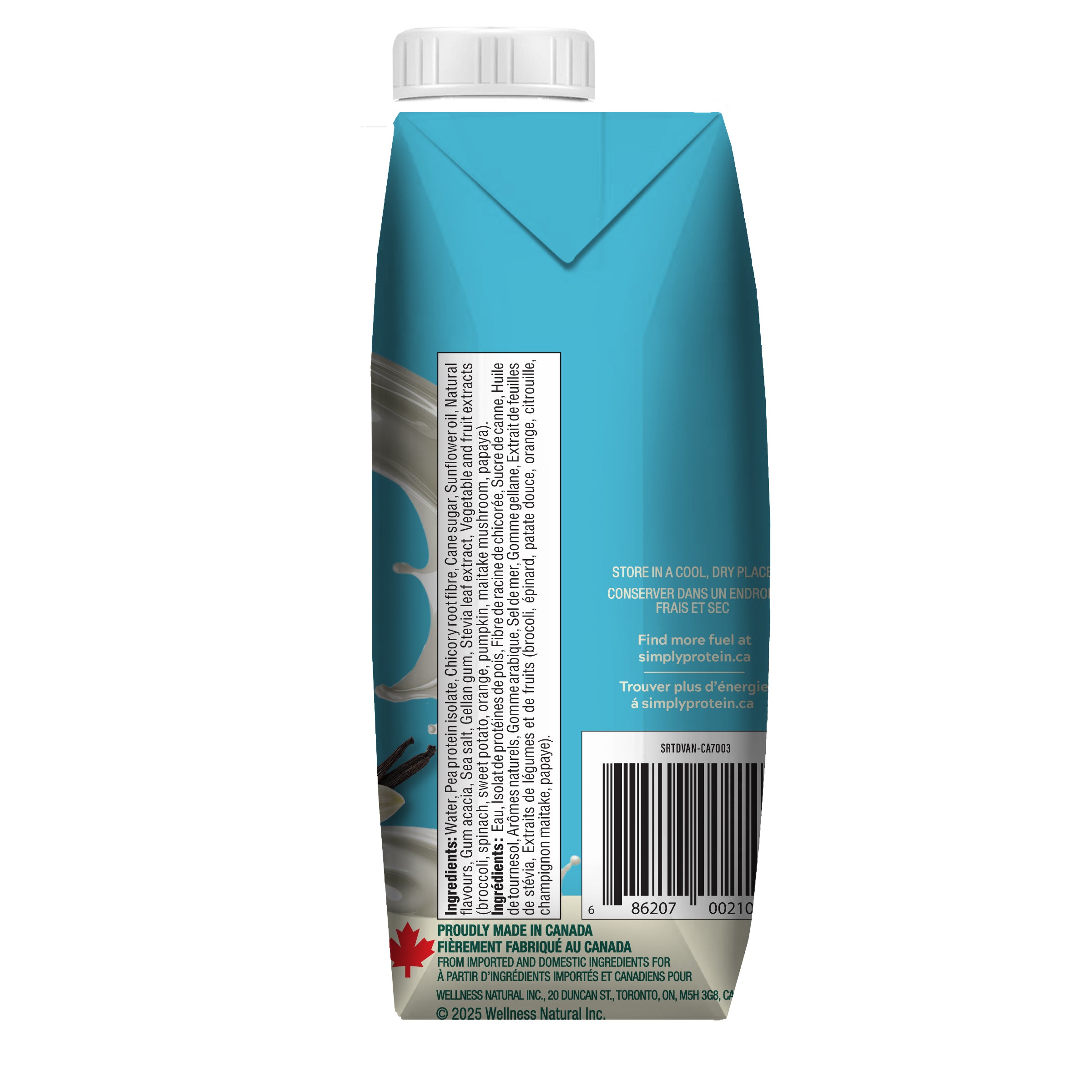 Simply Protein Creamy Vanilla Plant-Based Ready-to-Drink Protein Shake