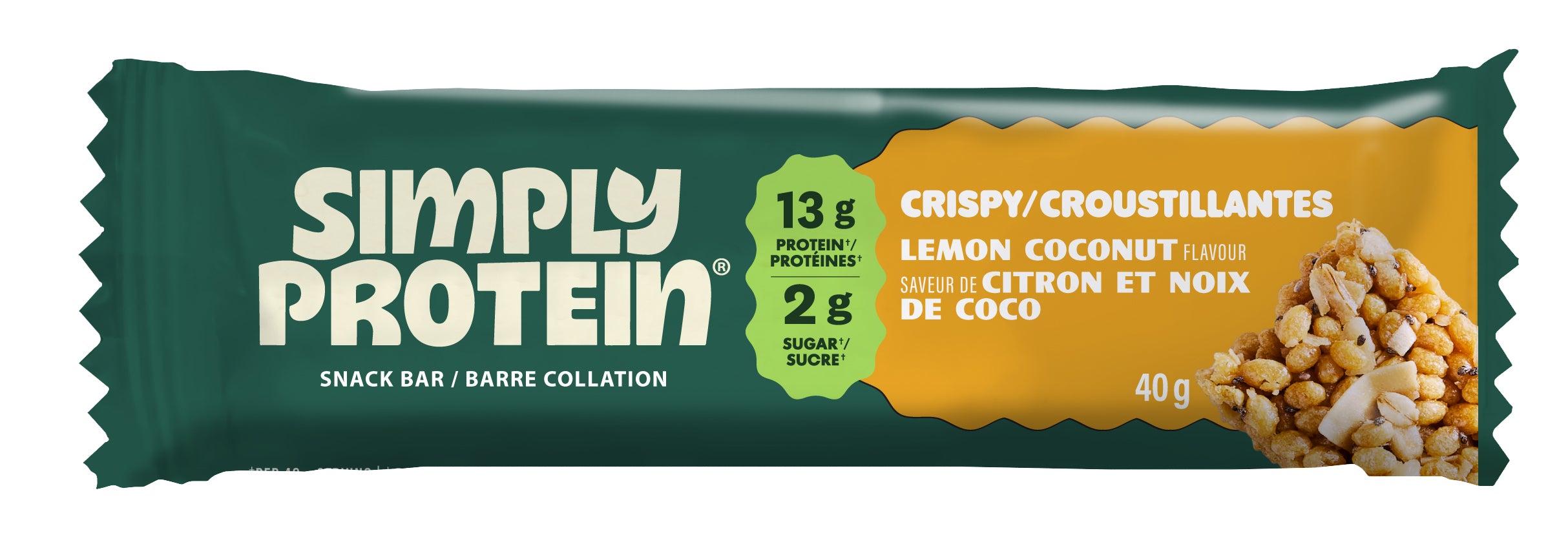 Simply Protein Lemon Coconut Bar