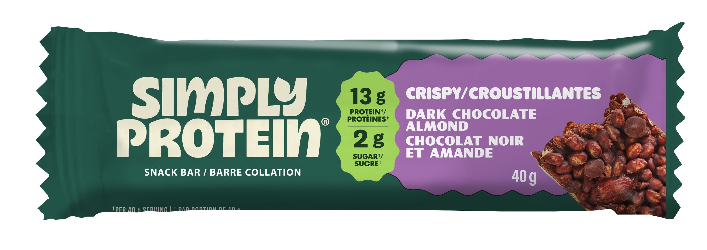 Simply Protein Dark Chocolate Almond