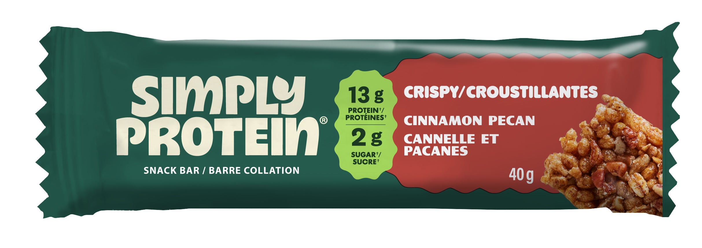 Simply Protein Cinnamon Pecan Bar