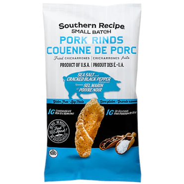 Southern Recipe Sea Salt & Cracked Black Pepper Pork Rinds