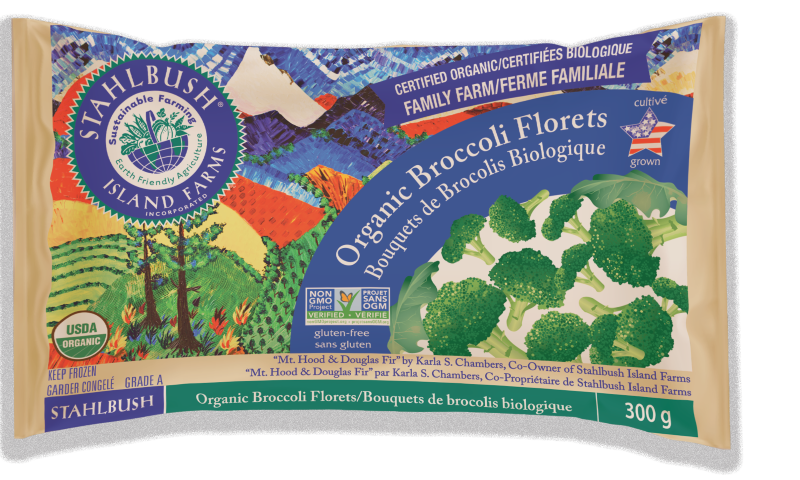 Stahlbush Organic Broccoli Florets