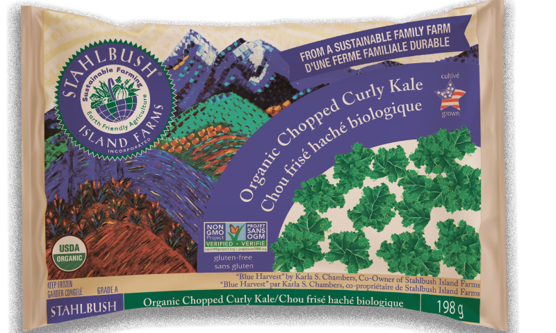 Stahlbush Organic Chopped Curly Kale