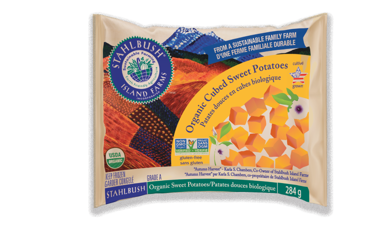 Stahlbush Organic Cubed Sweet Potatoes