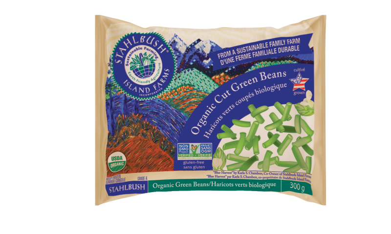 Stahlbush Organic Cut Green Beans