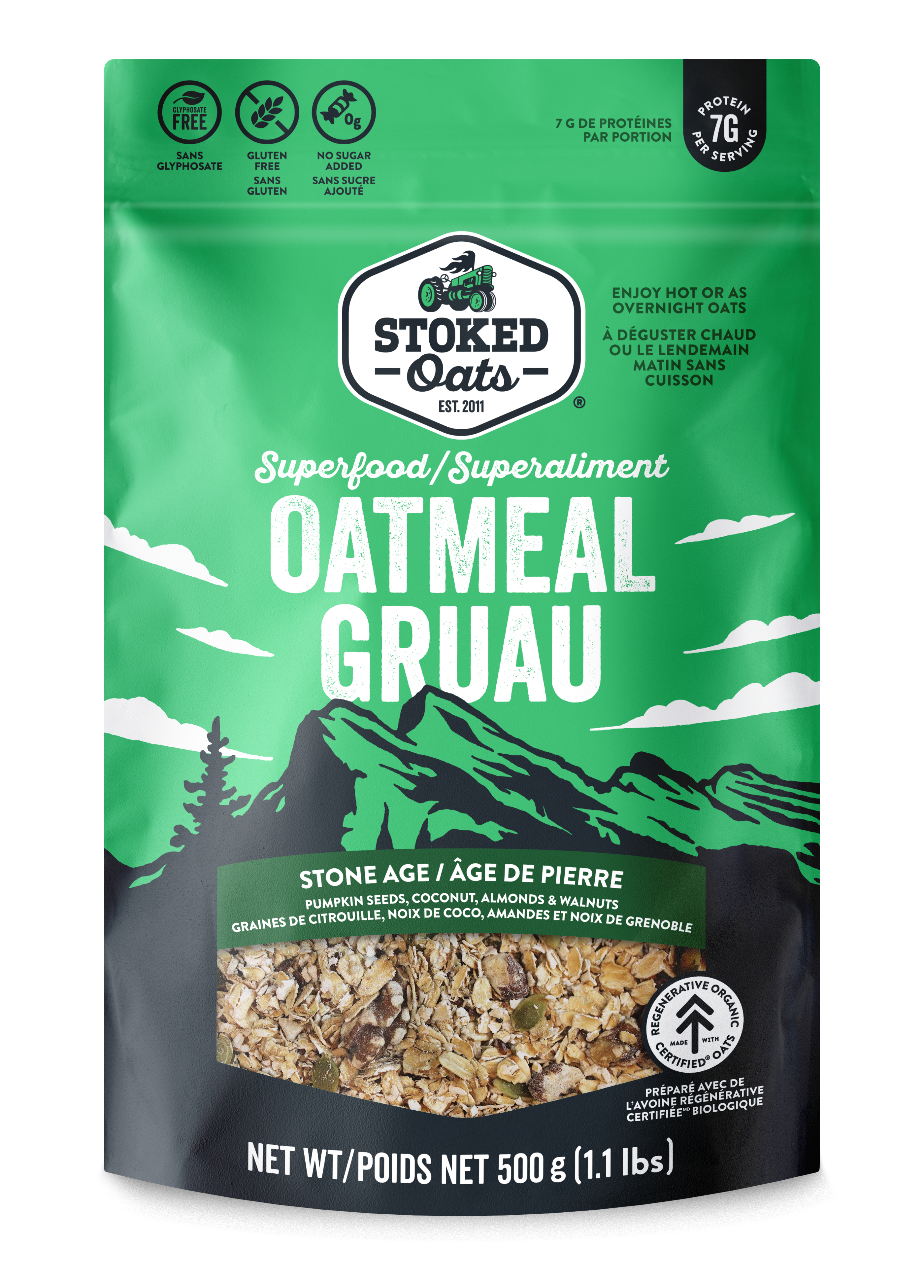 Stoked Oats Stone Age Oatmeal Blend