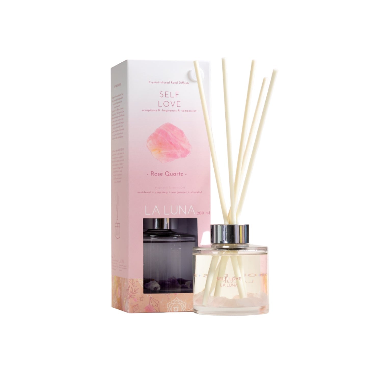 La Luna Self Love Rose Quartz Diffuser