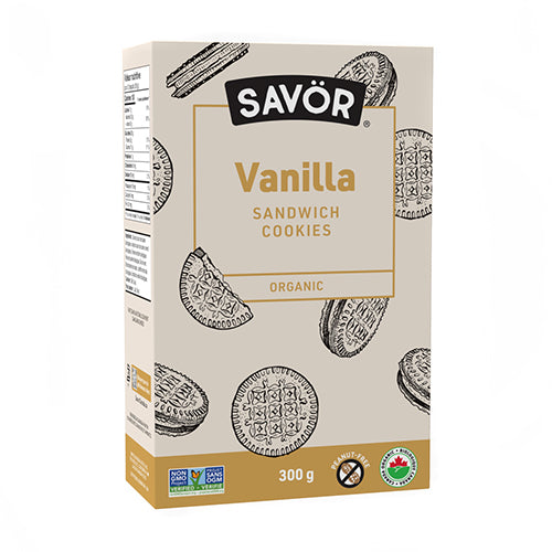 Savor Organic Vanilla Creme Cookies