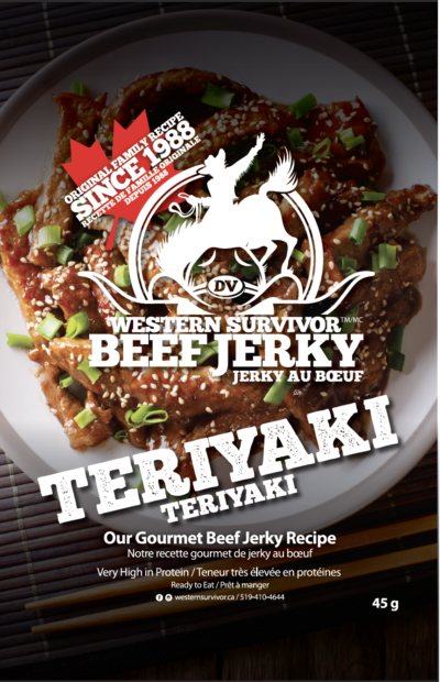Western Survivor Beef Jerky Teriyaki Beef Jerky