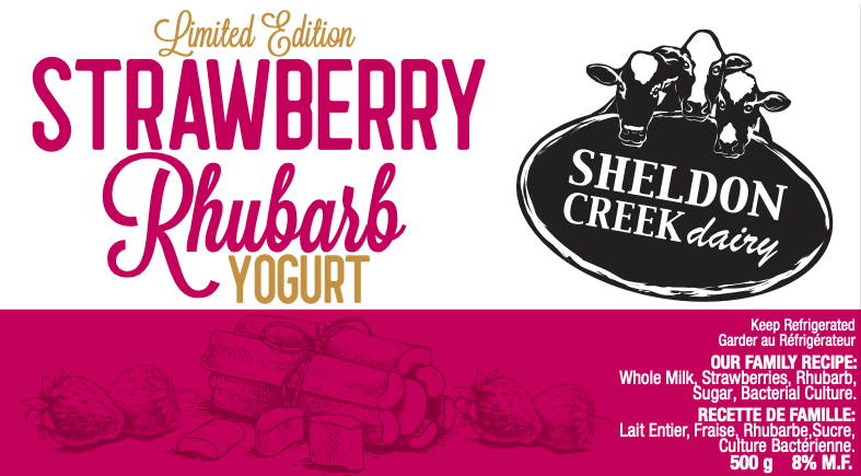 Strawberry Rhubarb Yogurt