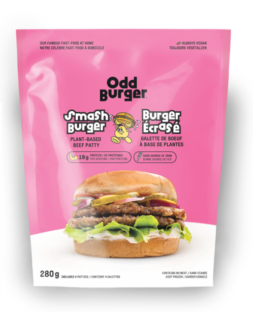 Odd Burger Plant-Based Smash Burger