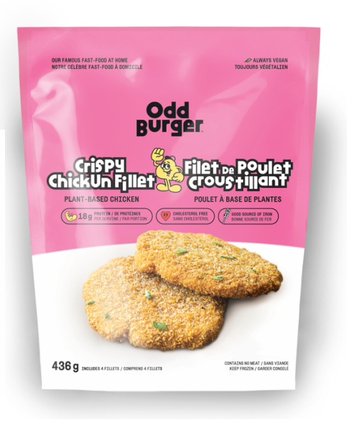 Odd Burger Plant-Based Crispy Chicken Fillet