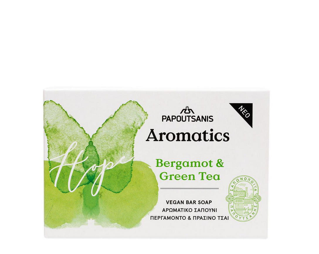 Vegan Bergamot & Green Tea Aromatic Bar Soap
