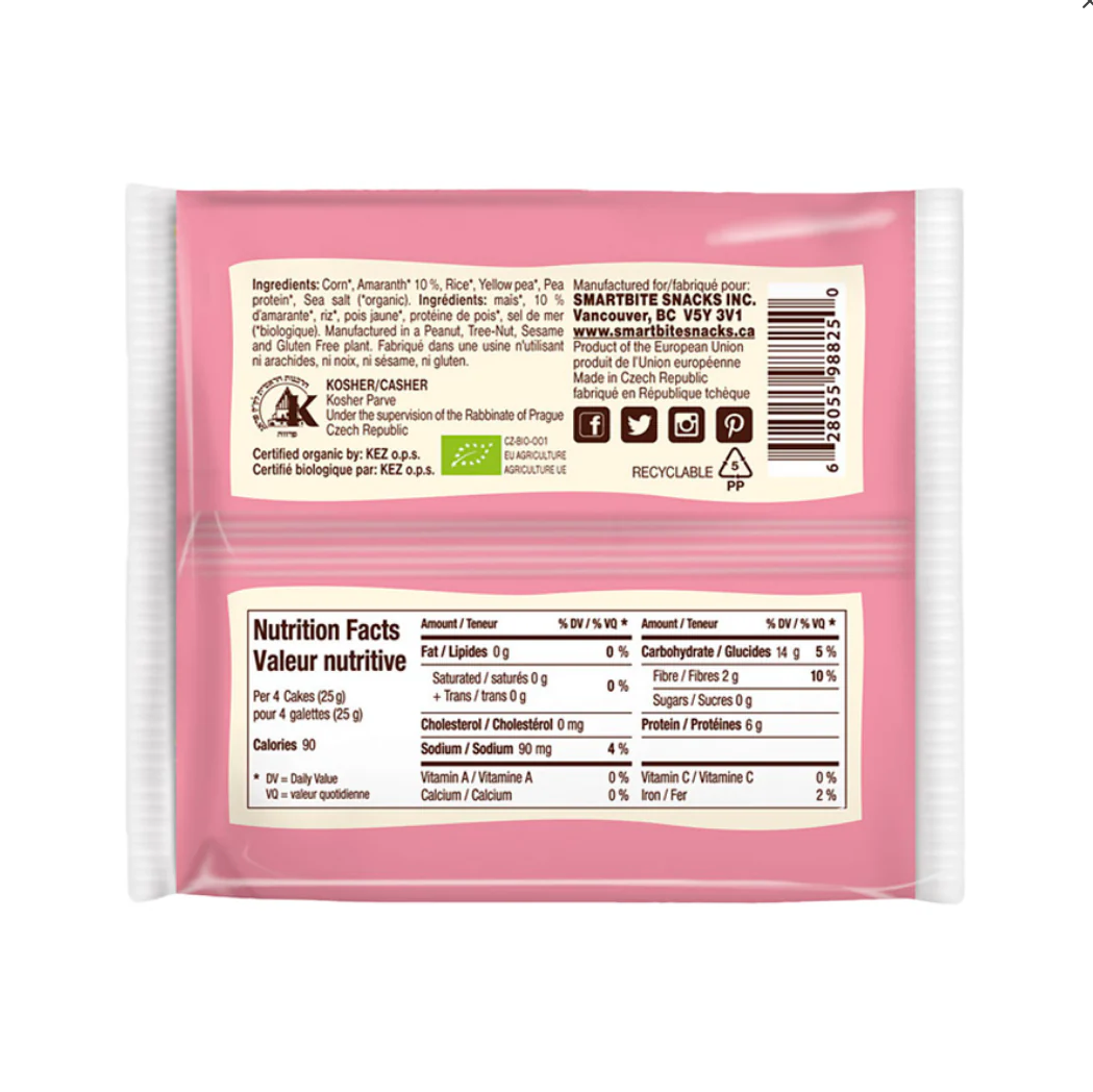 Smart Bite Crispbread Amaranth Plus