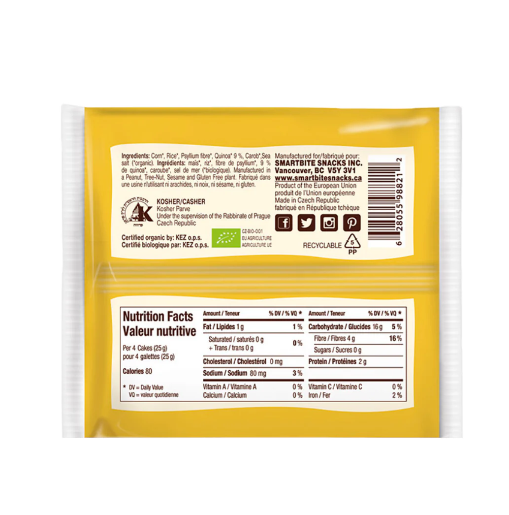 Smart Bite Crispbread Quinoa Plus