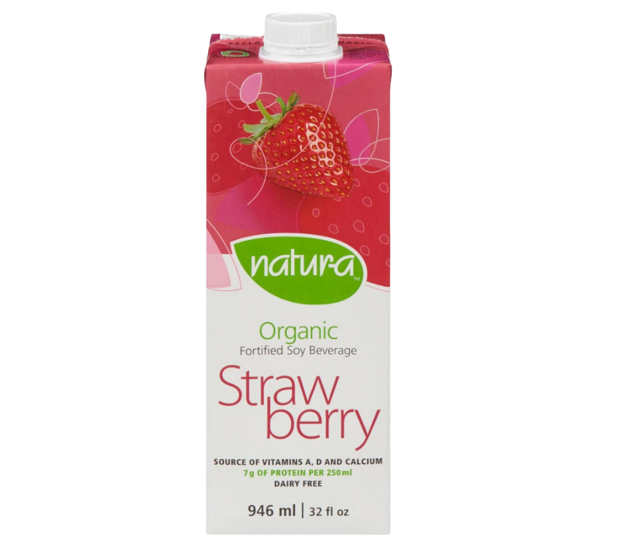 Natura Organic Strawberry Soy Beverage