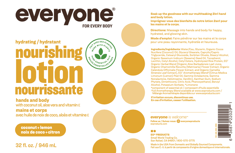 Coconut & Lemon Nourishing Lotion