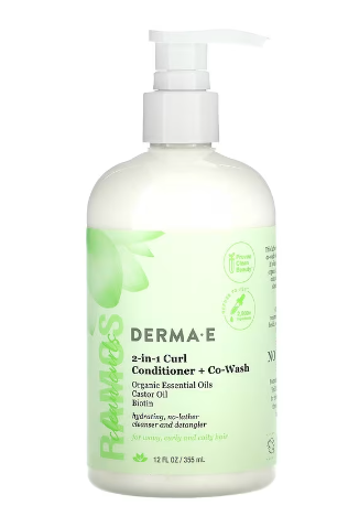 Derma E 2-in-1 Curl Conditioner & Co-Wash