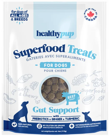 healthypup Gut Support Superfood Treats for Dogs