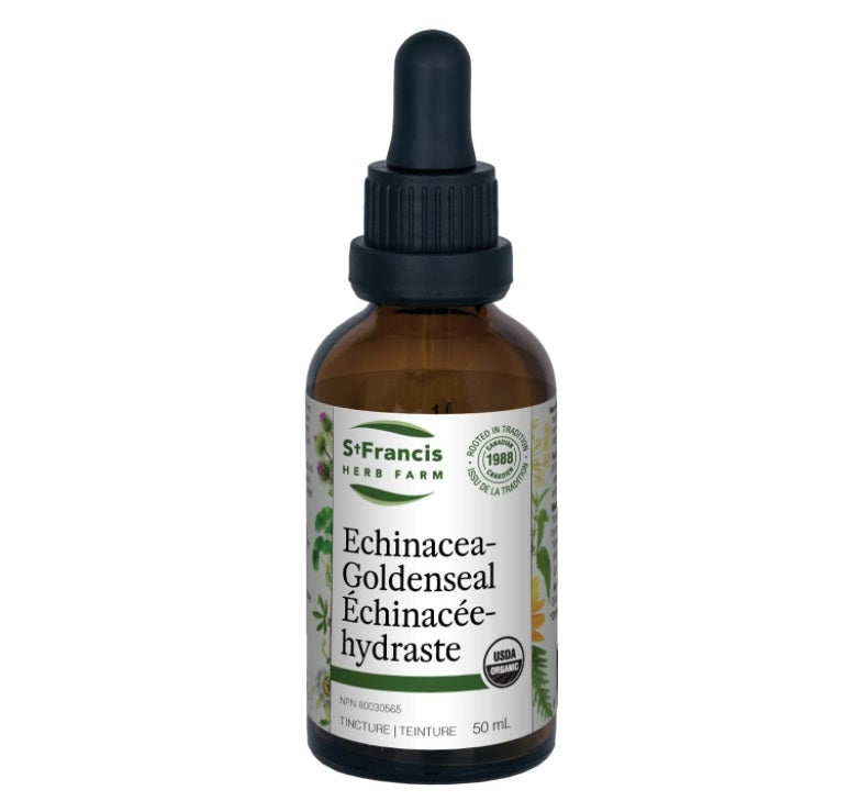 St. Francis Herb Farm Echinacea Goldenseal Tincture