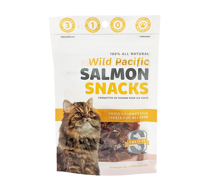 Snack 21 Salmon Bits For Cats
