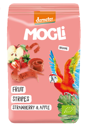 Organic Strawberry & Apple Stripes