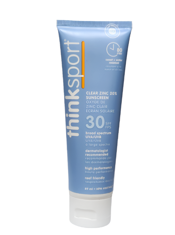 Thinksport SPF30 Clear Zinc Sunscreen Lotion