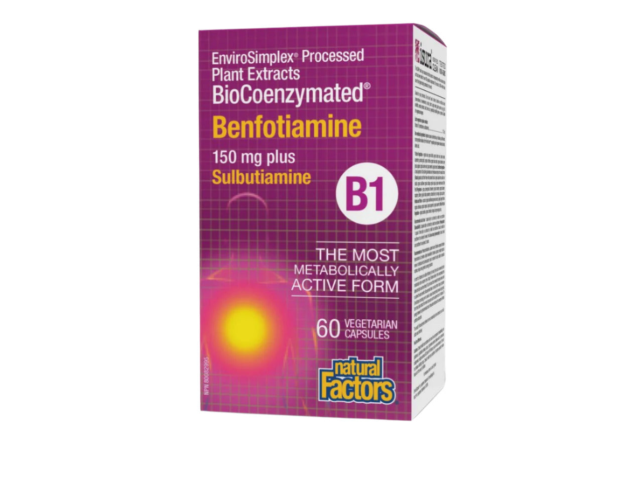 Benfotiamine 150mg plus Sulbutiamine