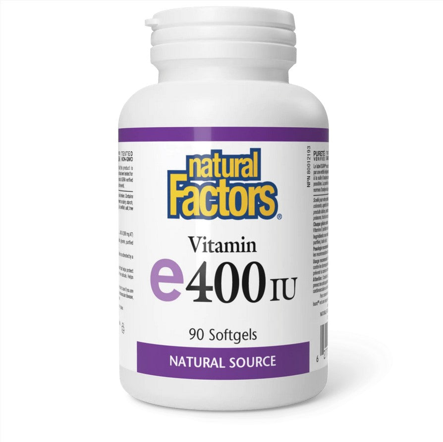 Natural Factors Vitamin E 400IU
