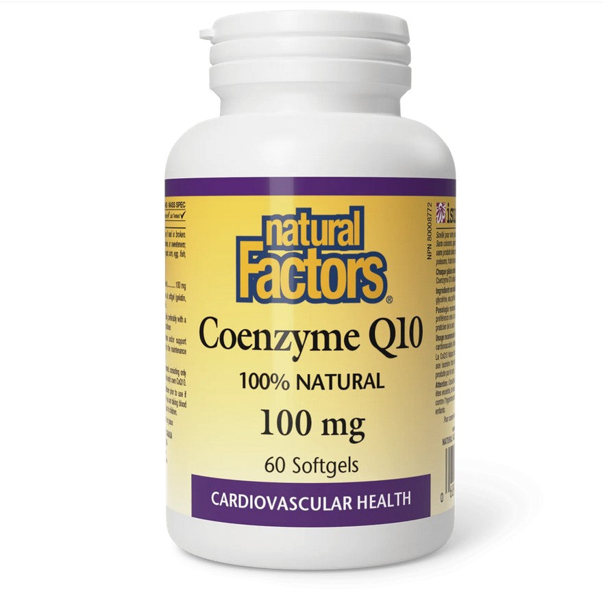 Natural Factors Coenzyme Q10 - 100mg