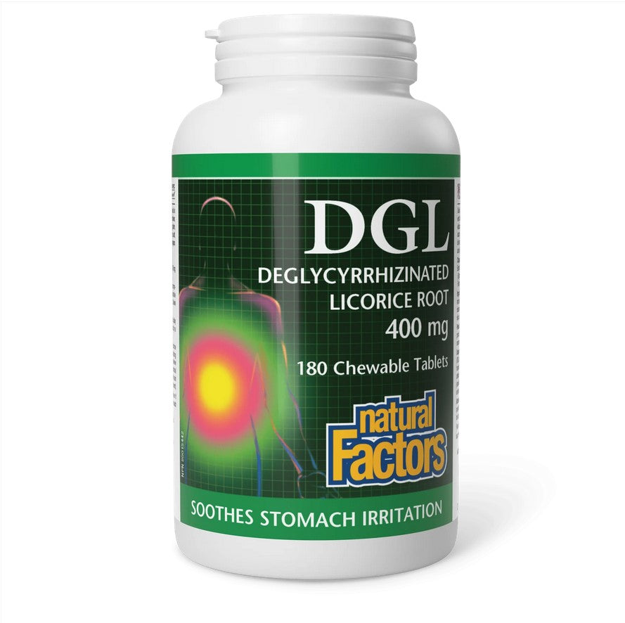 Natural Factors DGL 400mg