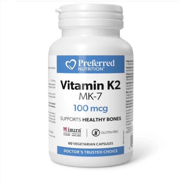 Preferred Nutrition Vitamin K2 100Mcg