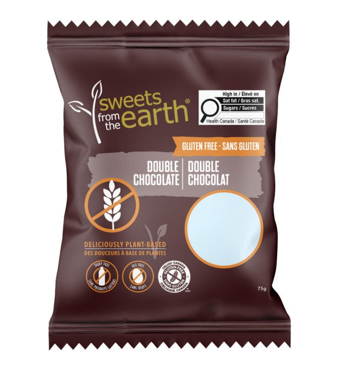 Sweets From The Earth Gluten Free Double Chocolate Cookie