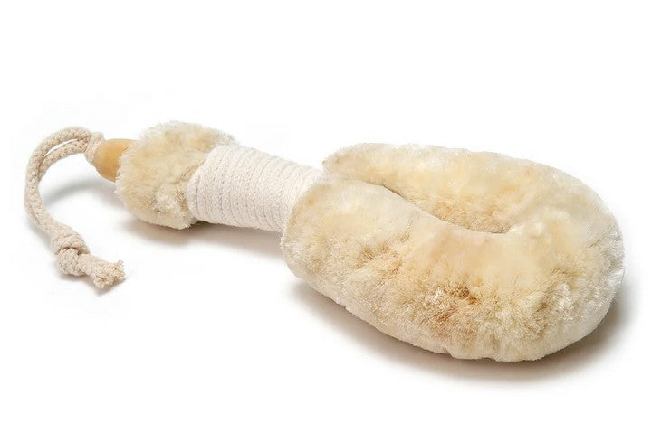 Soft Jute 9" White Body Brush
